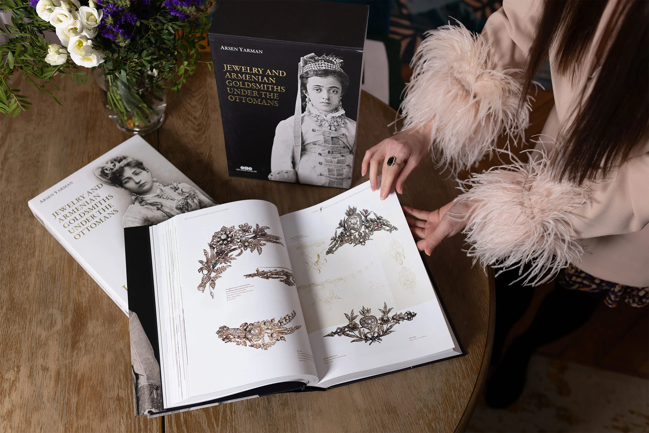 Katerina leafs through Arsen Yarman's extraordinary two-volume work, uncovering the forgotten stories of Armenian masters who shaped Ottoman jewellery culture