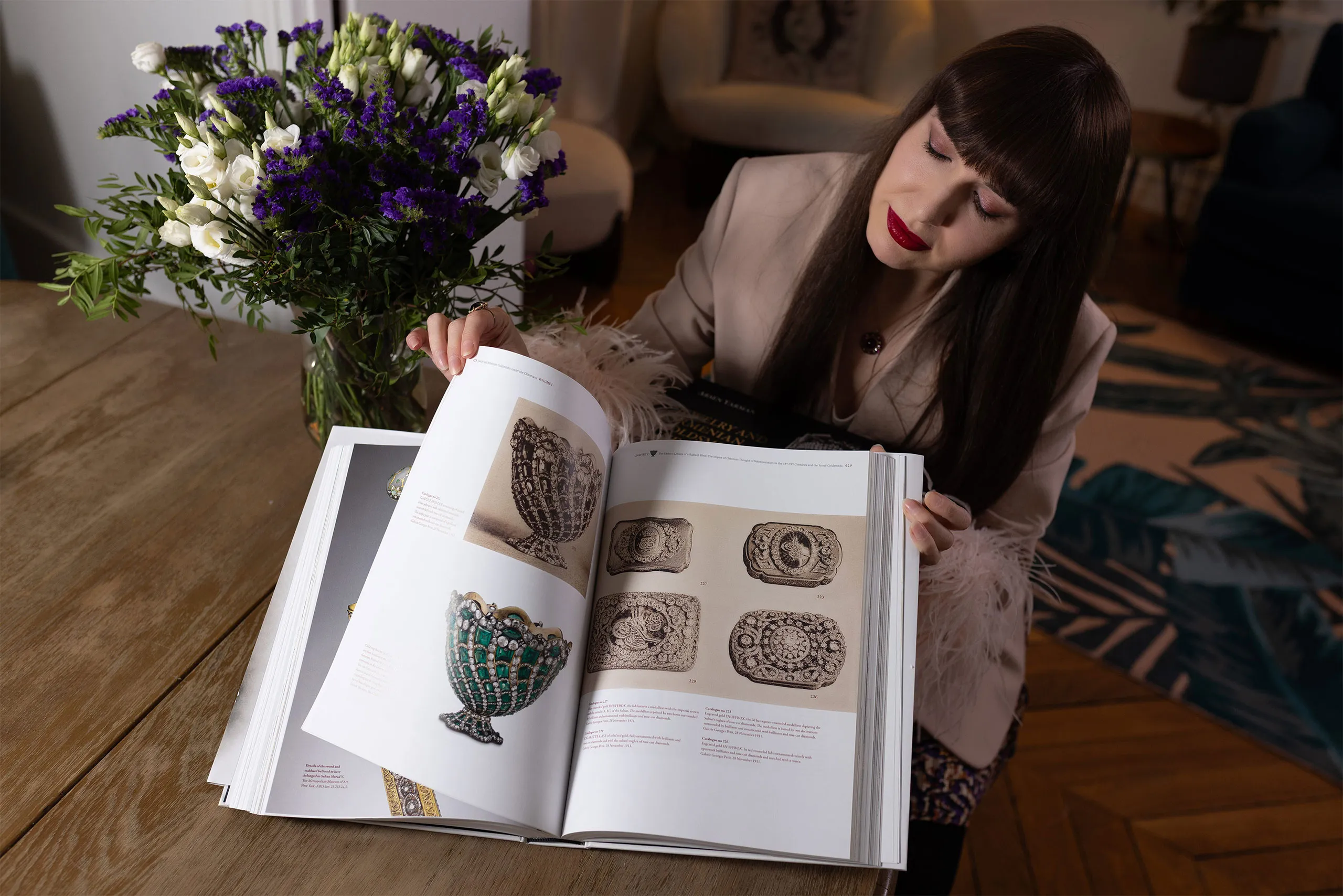Katerina leafs through Arsen Yarman's extraordinary two-volume work, uncovering the forgotten stories of Armenian masters who shaped Ottoman jewellery culture