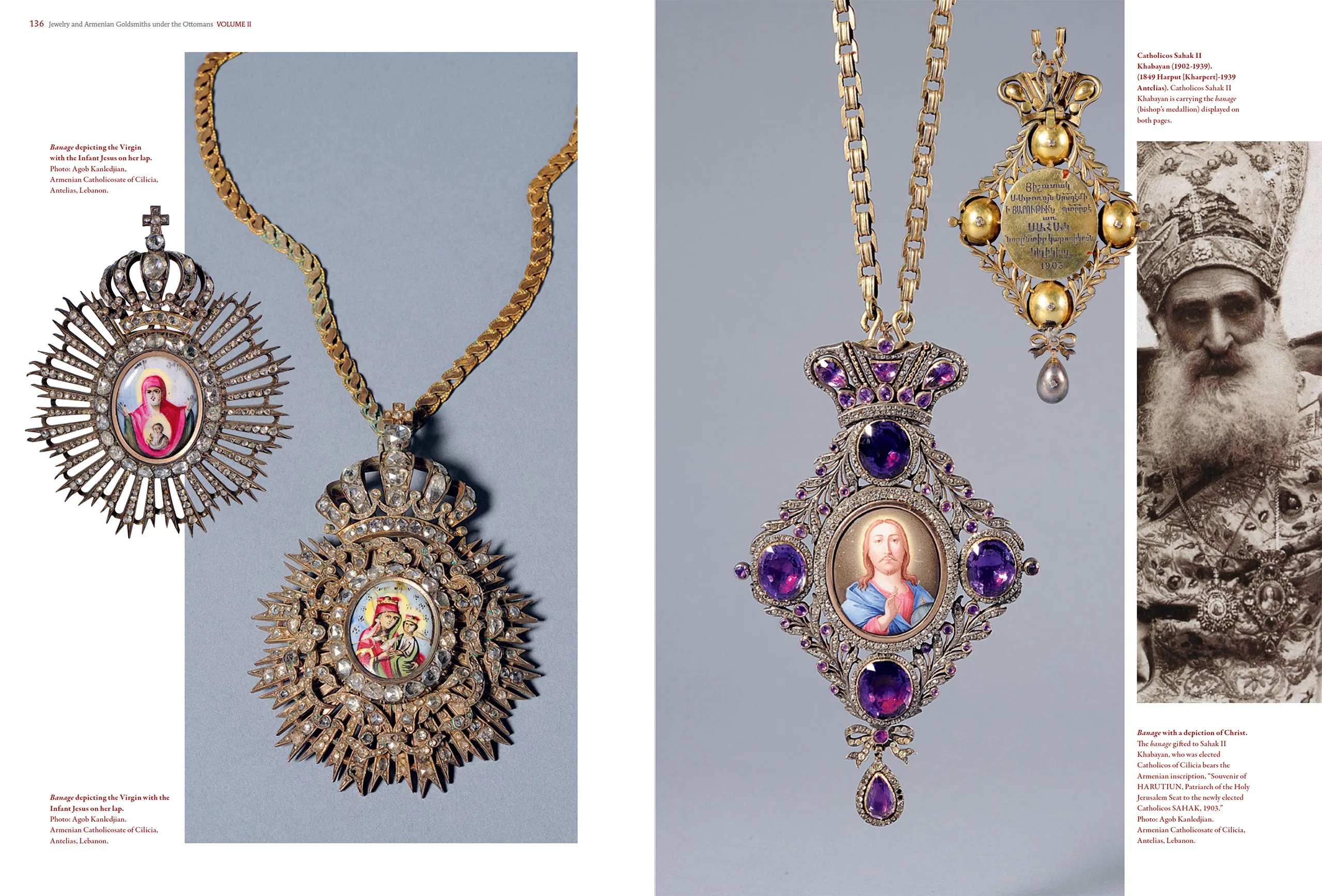 Gem-set pectoral medallions and badges from the Armenian Catholicosate of Cilicia demonstrate the extraordinary artistry applied to sacred adornment and religious regalia